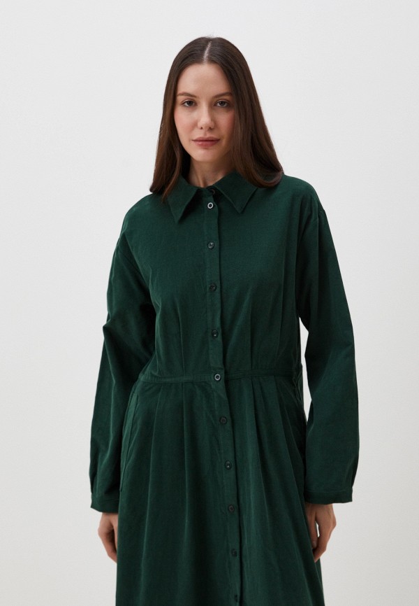 Платье Baon Lamoda Exclusive , цвет: зеленый, MP002XW18GFD — купить в ...
