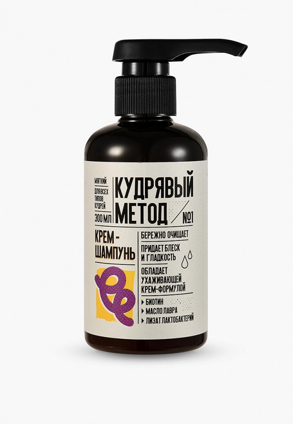 Кудрявый Метод Шампунь - питательный, для кудрявых и вьющихся волос - фото 1