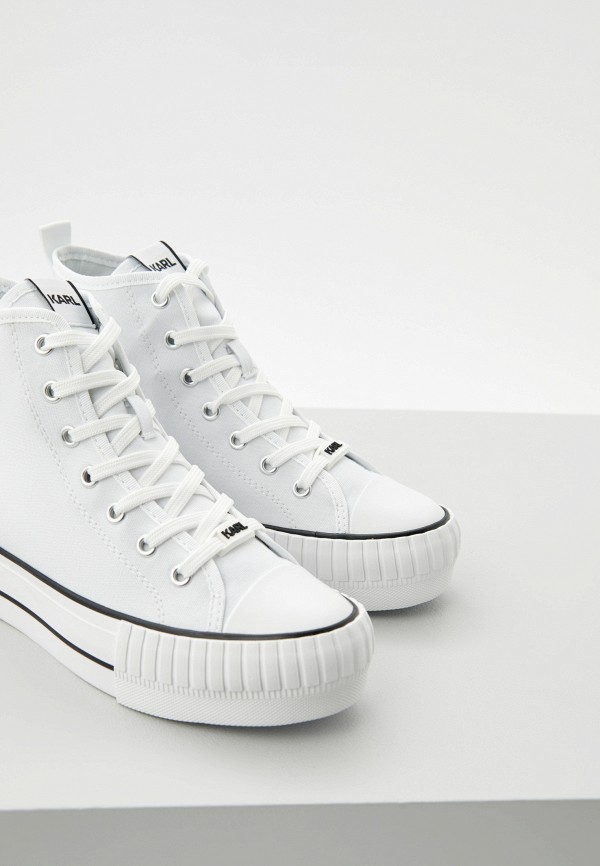 Кеды Karl Lagerfeld, цвет: белый, MP002XW19J5A — купить в интернет ...
