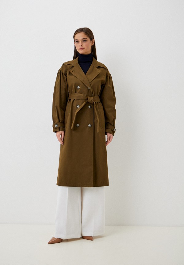 Anna Pekun Плащ - MONACO Khaki - фото 1