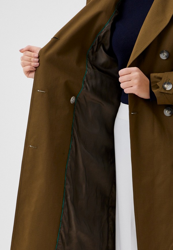 Anna Pekun Плащ - MONACO Khaki - фото 4
