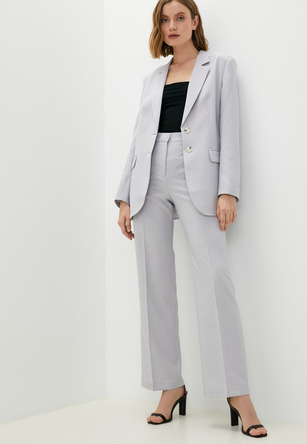 Grey business suit hot sale women