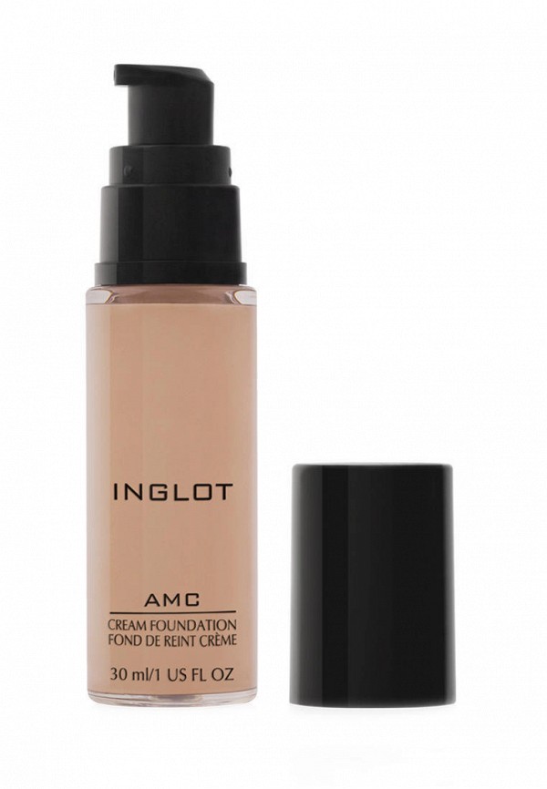 Тональное средство Inglot с натурально-атласным финишем и средней ...