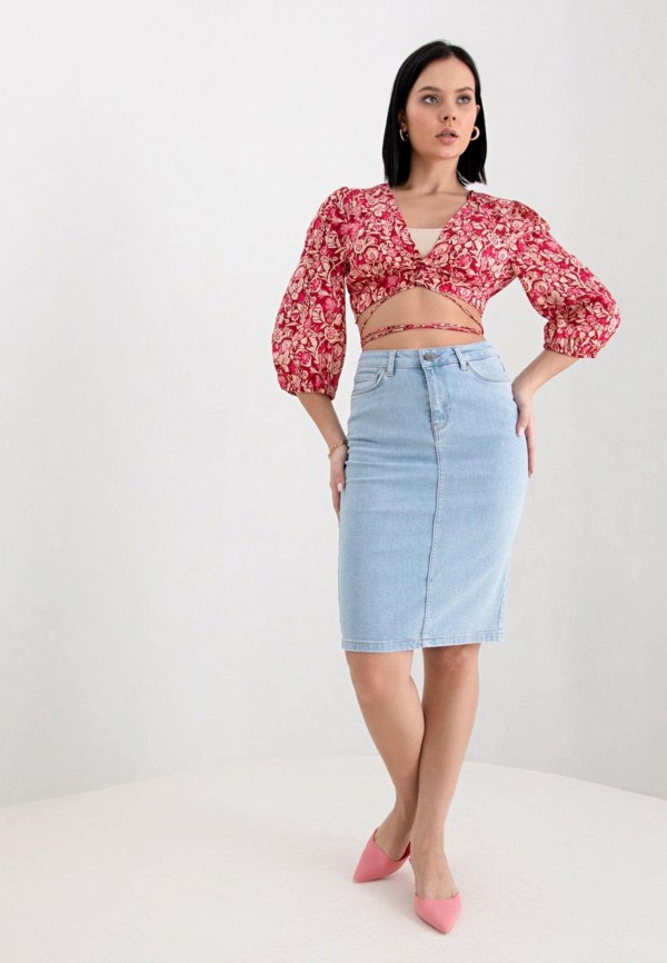 Luxor By Ramo Юбка джинсовая - фото 2