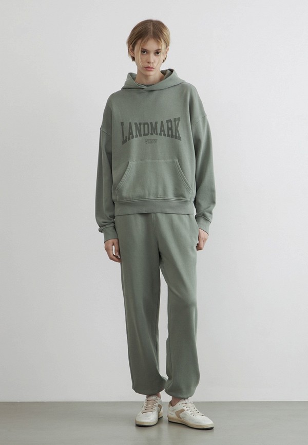 Худи Lime, цвет: хаки, MP002XW19UBS — купить в интернет-магазине Lamoda