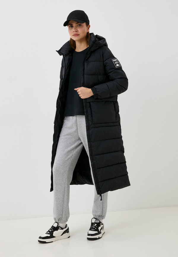 Куртка утепленная Kappa, цвет: черный, MP002XW19VFA — купить в интернет ...