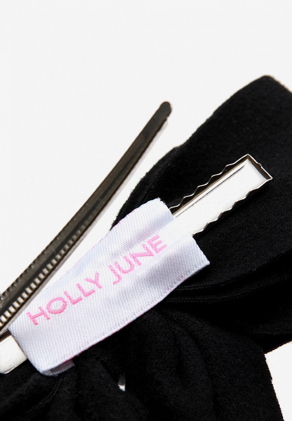 Viva la Vika Заколка-зажим - Бант с Лентами – Черная - фото 3