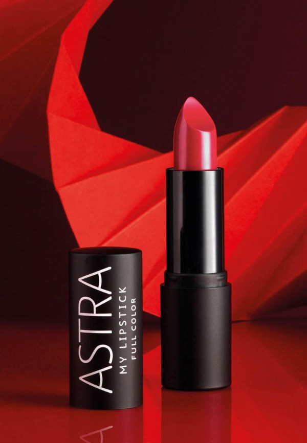 Astra Помада - MY LIPSTICK Full Color, кремовая с сатиновым финишем, тон 41 teti, 4.5 г - фото 2