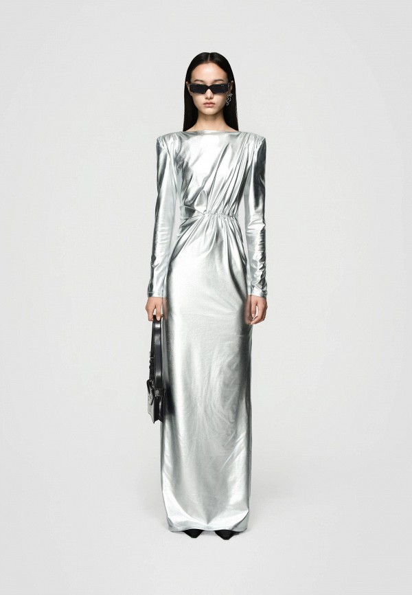 Berhasm Платье - Silver Sparkling Dress - фото 1