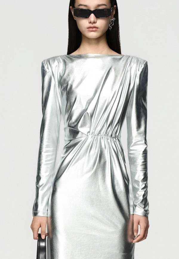 Berhasm Платье - Silver Sparkling Dress - фото 2