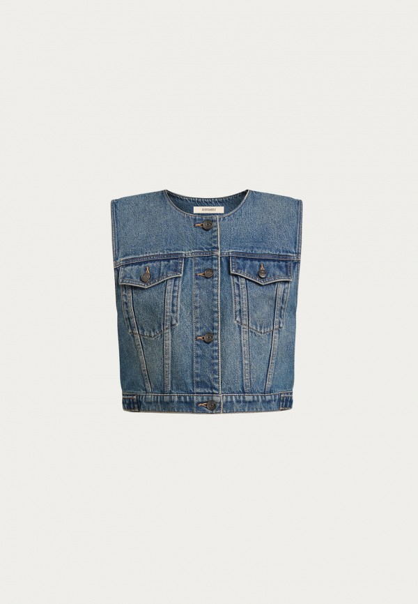12 STOREEZ Жилет джинсовый - фото 6