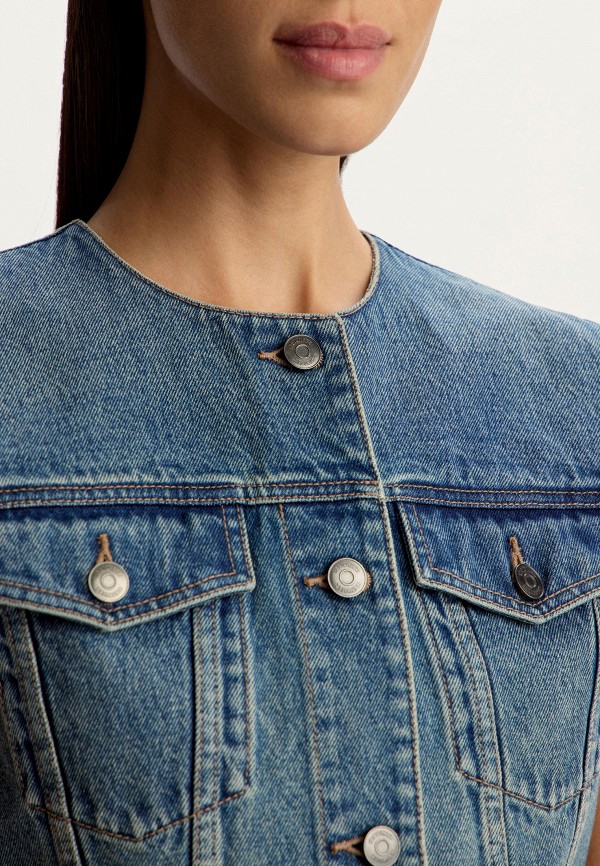 12 STOREEZ Жилет джинсовый - фото 5