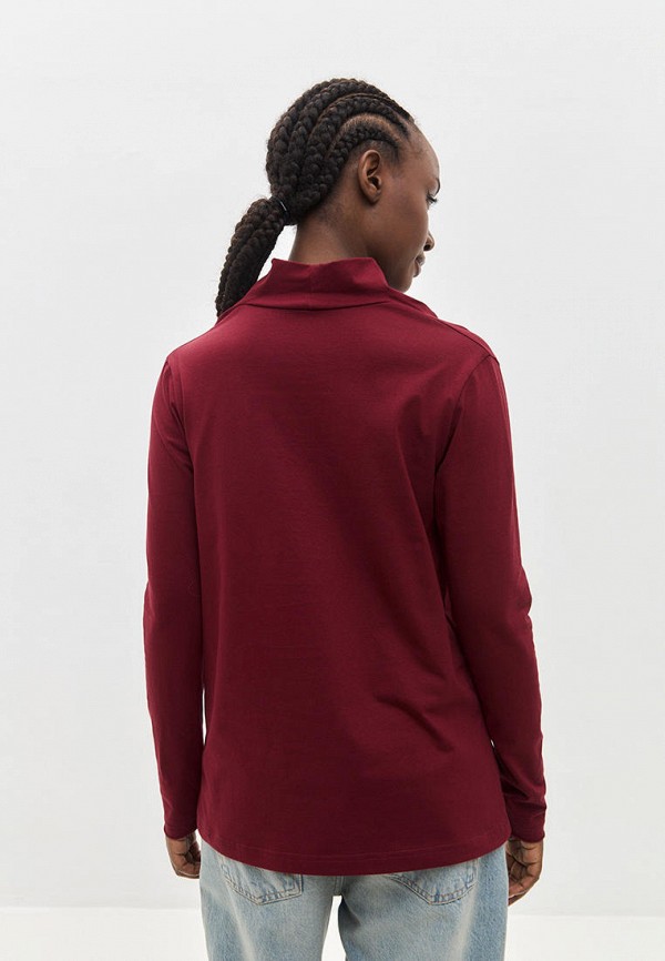 Meoney Лонгслив - дизайнерский с цельнокроеным воротником - фото 3