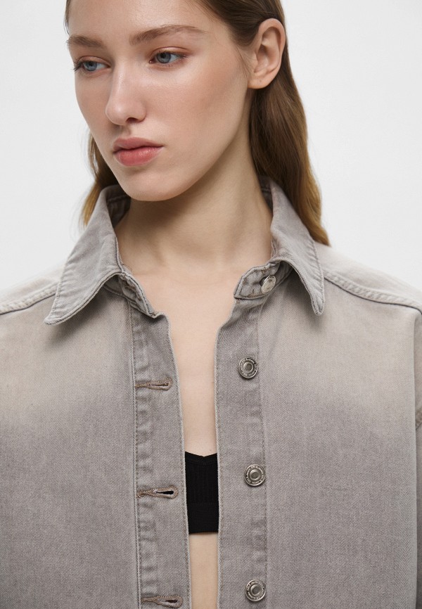 Sela Рубашка джинсовая - фото 4