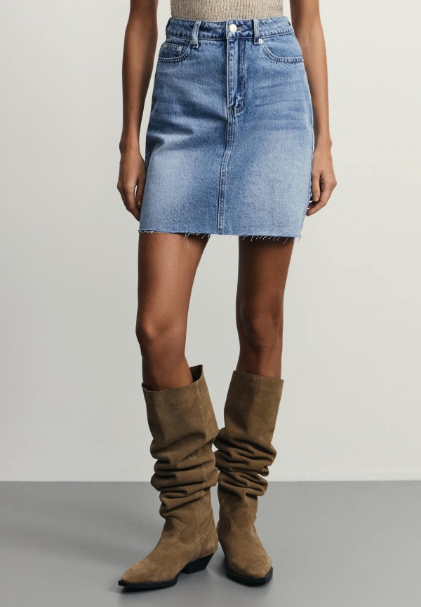 Zarina Юбка джинсовая - фото 1