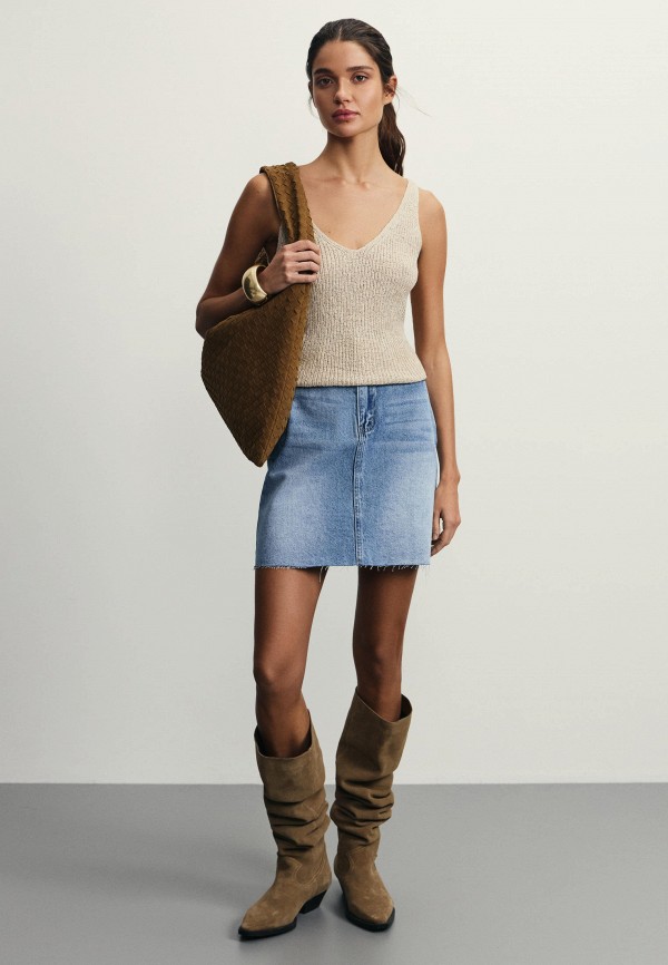 Zarina Юбка джинсовая - фото 2