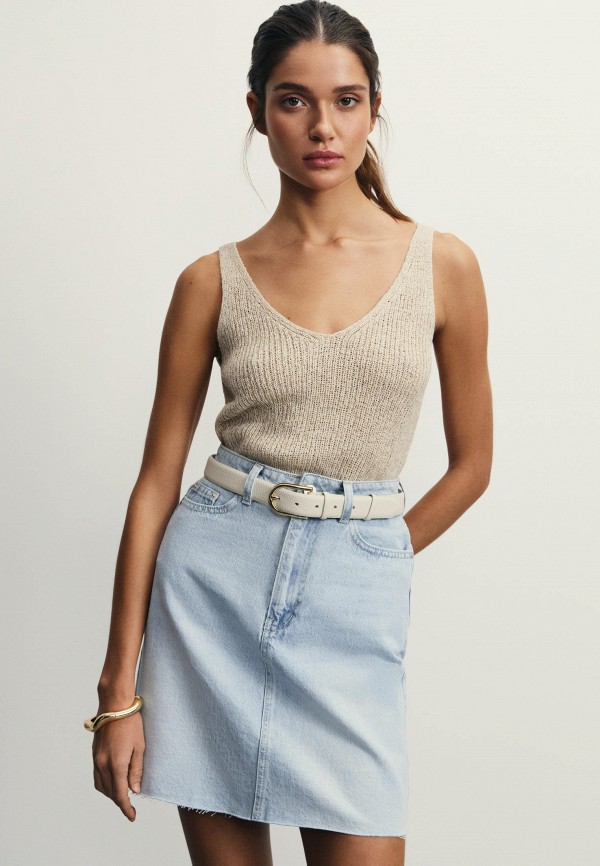 Zarina Юбка джинсовая - фото 4