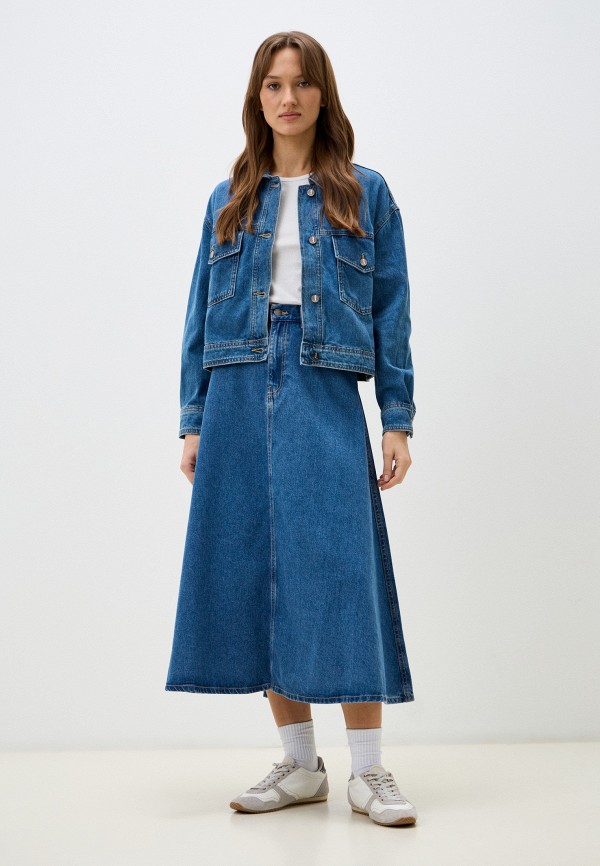 United Colors of Benetton Юбка джинсовая - BE DENIM - фото 2