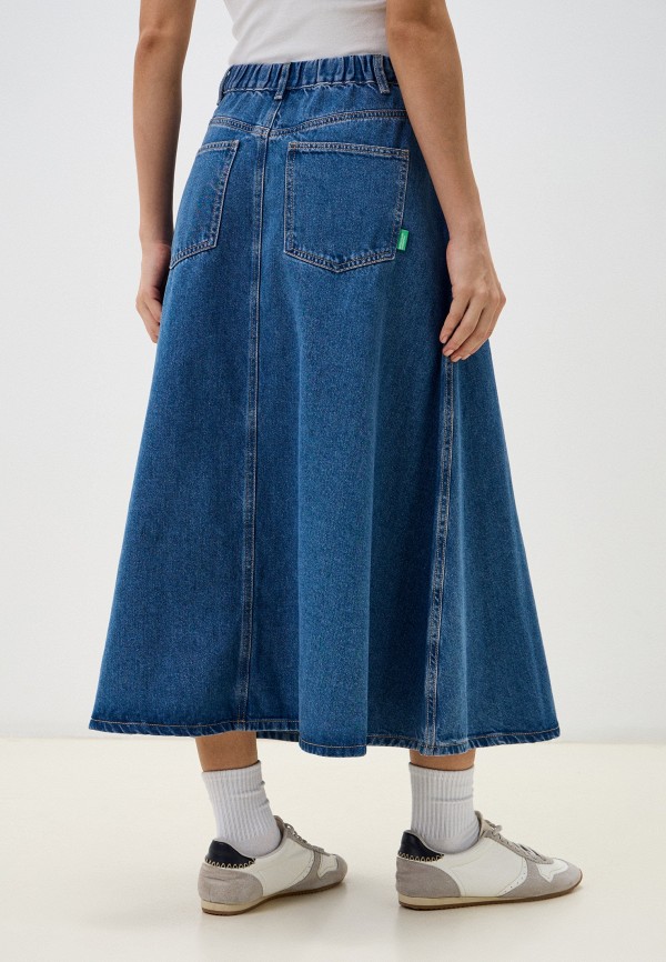 United Colors of Benetton Юбка джинсовая - BE DENIM - фото 3