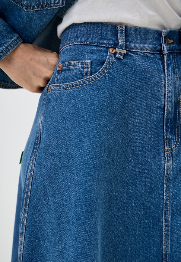 United Colors of Benetton Юбка джинсовая - BE DENIM - фото 4