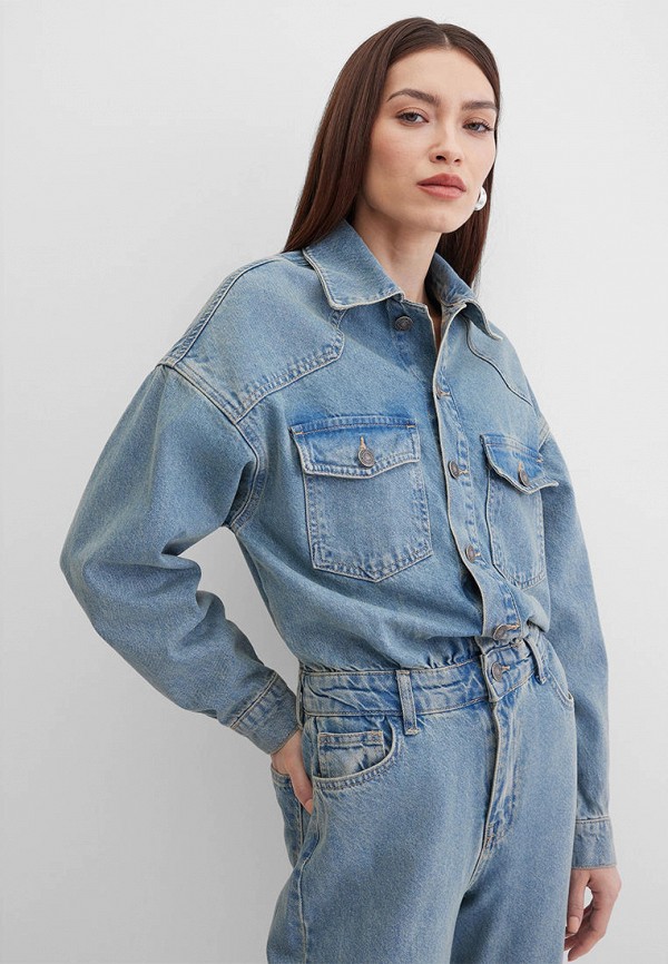 BRMSK Комбинезон - джинсовый Lamoda Online Exclusive - фото 2