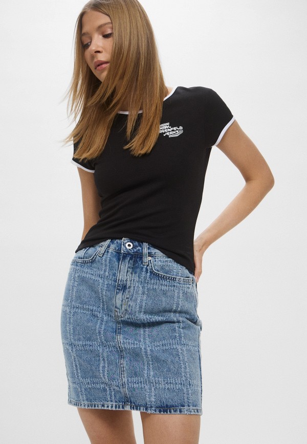 Karl Lagerfeld Jeans Юбка джинсовая - фото 4