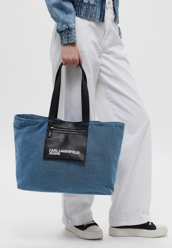 Karl Lagerfeld Jeans Сумка джинсовая - фото 6