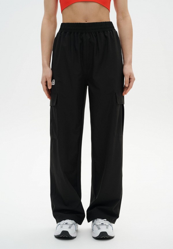 Rank Брюки - Woman, Woven Wide Pants, Black - фото 1