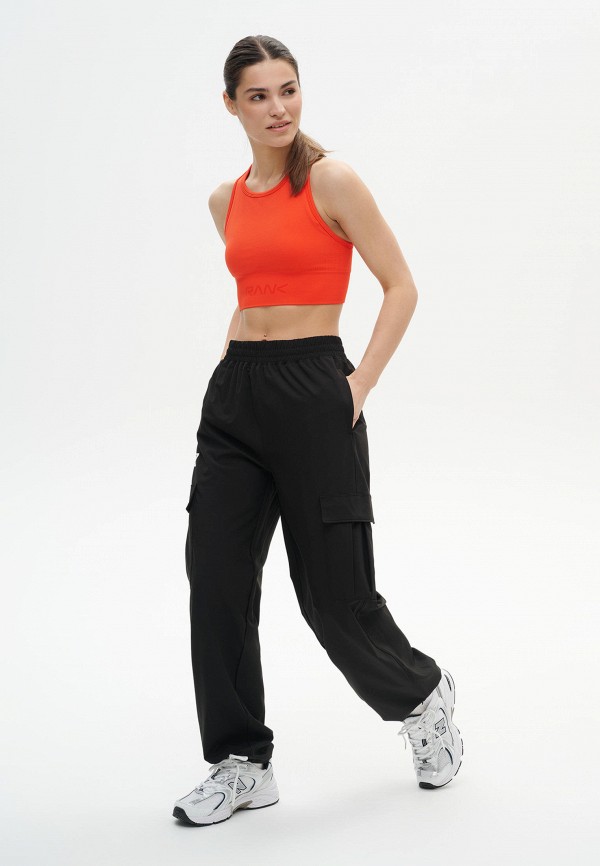 Rank Брюки - Woman, Woven Wide Pants, Black - фото 2