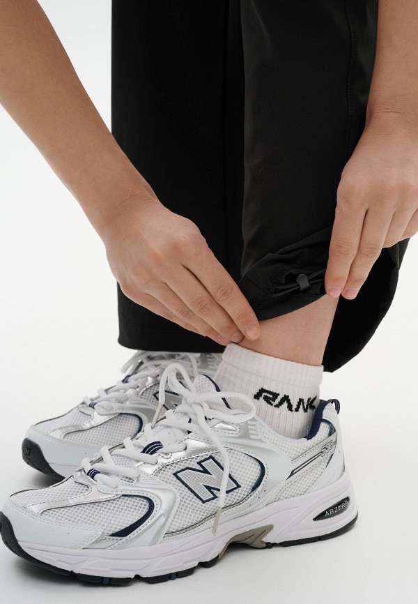 Rank Брюки - Woman, Woven Wide Pants, Black - фото 6