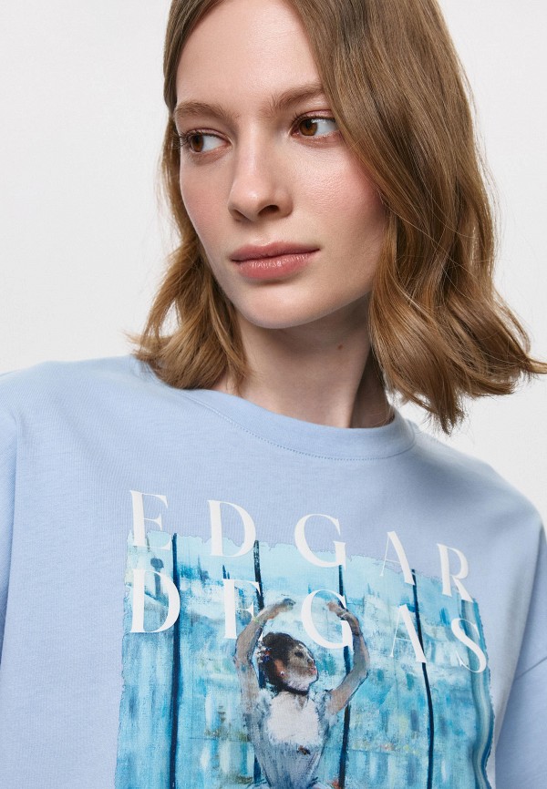 Sela Футболка - картина Эдгара Дега "Танцовщица у фотографа" - фото 5