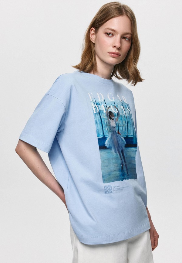 Sela Футболка - картина Эдгара Дега "Танцовщица у фотографа" - фото 4
