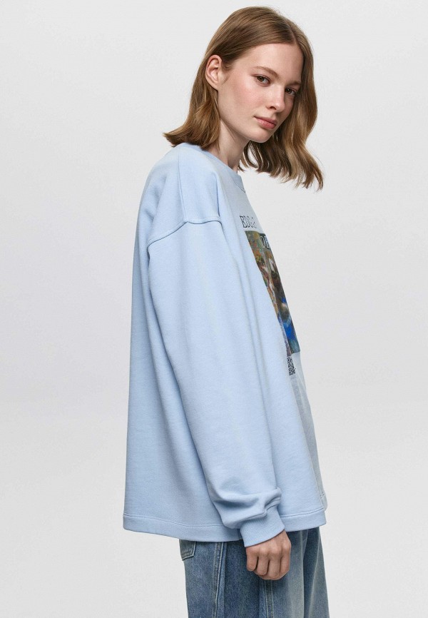 Sela Свитшот - картина Эдгар Дега " Голубые танцовщицы" - фото 4