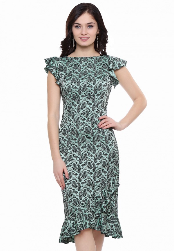 Платье Olivegrey TWITTY, цвет: зеленый, MP002XW1BYQH — купить в ...
