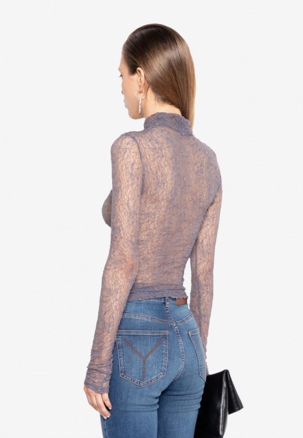 You Wanna Водолазка - из эластичного кружева - фото 3