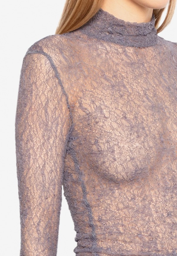 You Wanna Водолазка - из эластичного кружева - фото 4