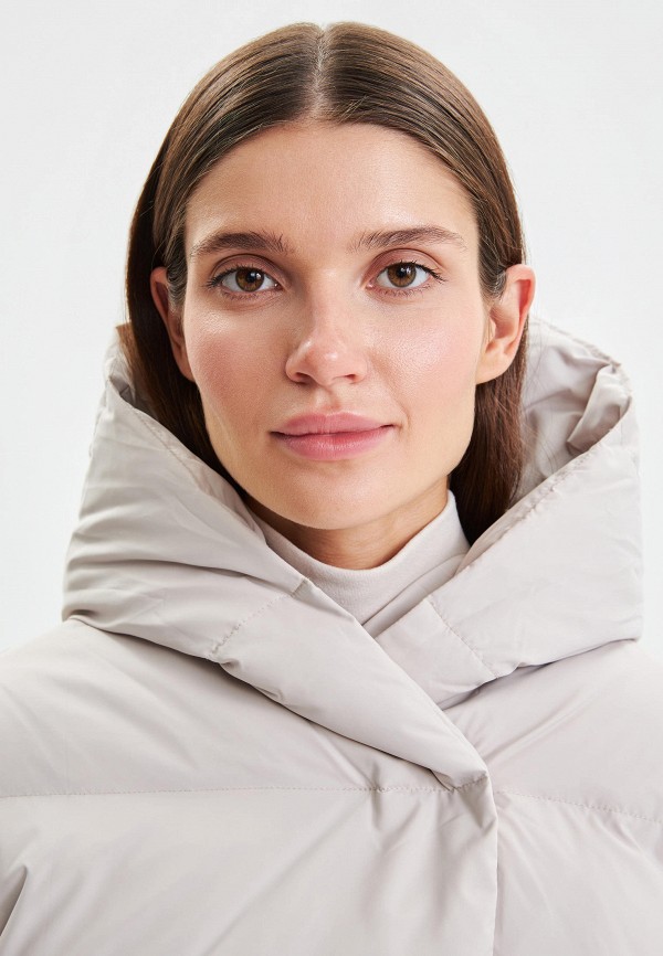 Пуховик Zarina, цвет: бежевый, MP002XW1CA4X — купить в интернет ...