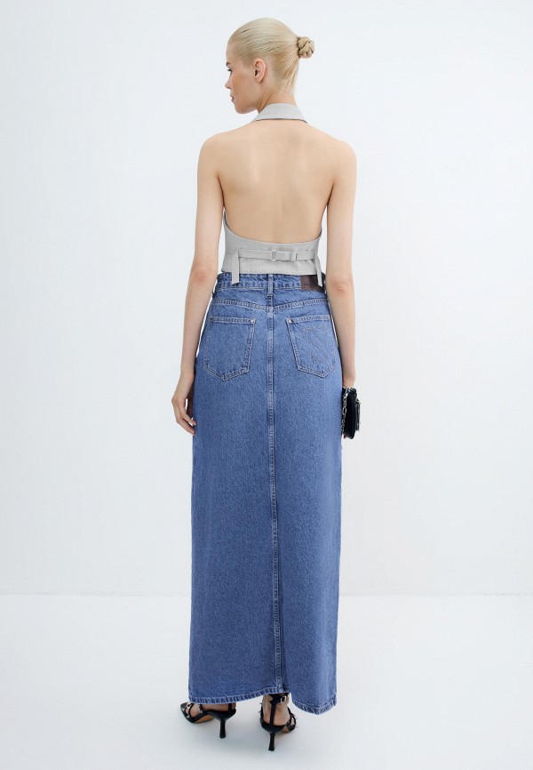 Top Top Юбка джинсовая - фото 4