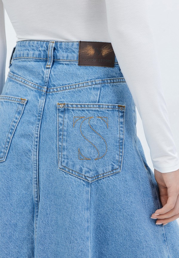 Top Top Юбка джинсовая - фото 6