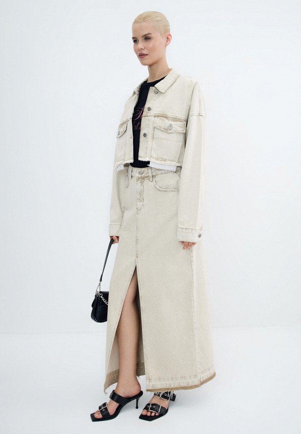 Top Top Юбка джинсовая - фото 6