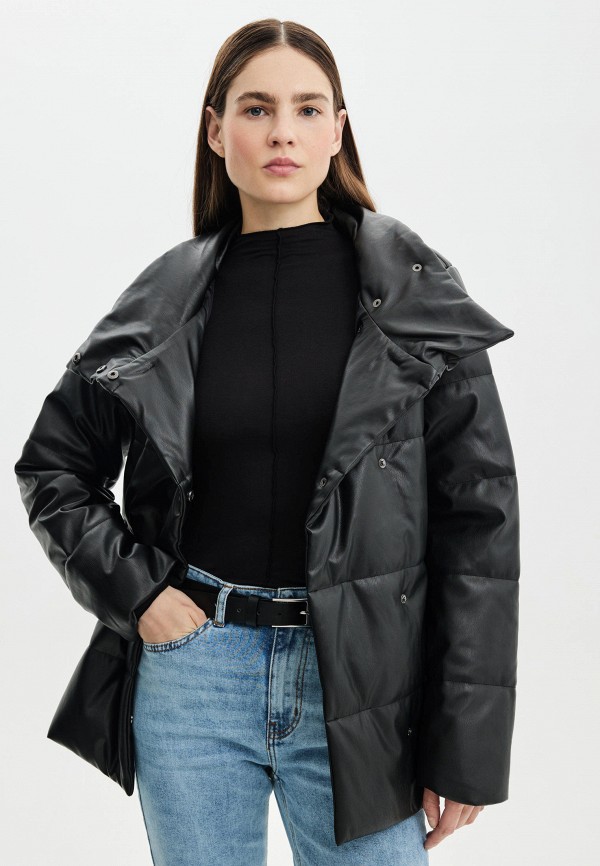 Zarina Куртка кожаная утепленная - фото 1