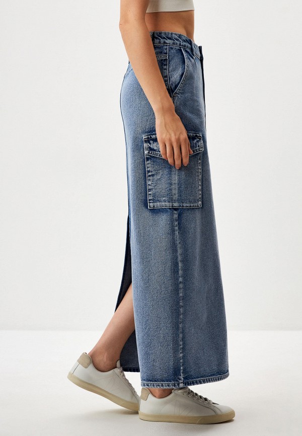 Sela Юбка джинсовая - фото 4