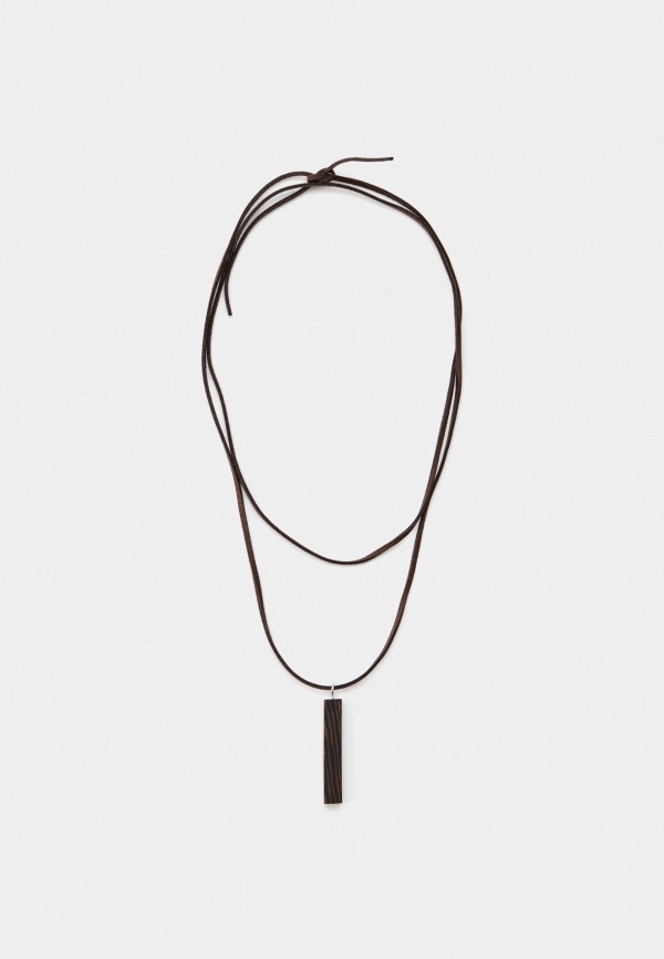 Kostochka Подвеска - Кулон "Спичка" выполнен из венге со стразой Сваровски Lamoda Online Exclusive - фото 2