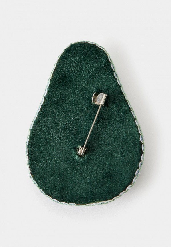 Kostochka Брошь - "Авокадо" ручной работы Lamoda Online Exclusive - фото 2