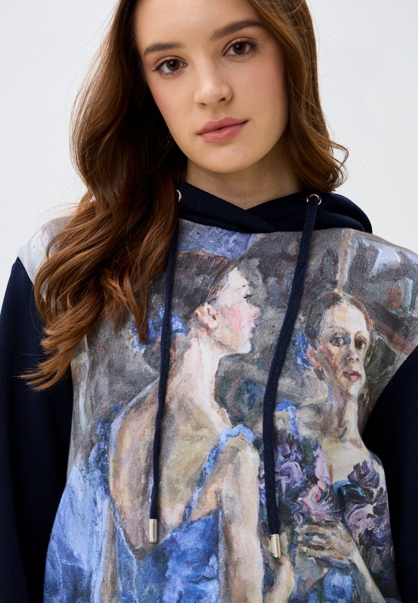 Artograph Худи - с картиной художника Л. Белянская "Балерина у зеркала"(из коллекции НГХМ) - фото 4