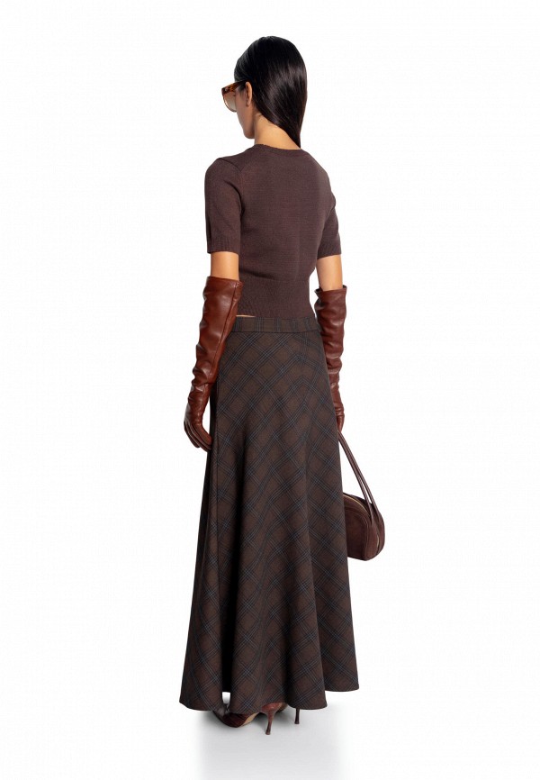 You Wanna Юбка - макси в клетку - фото 2