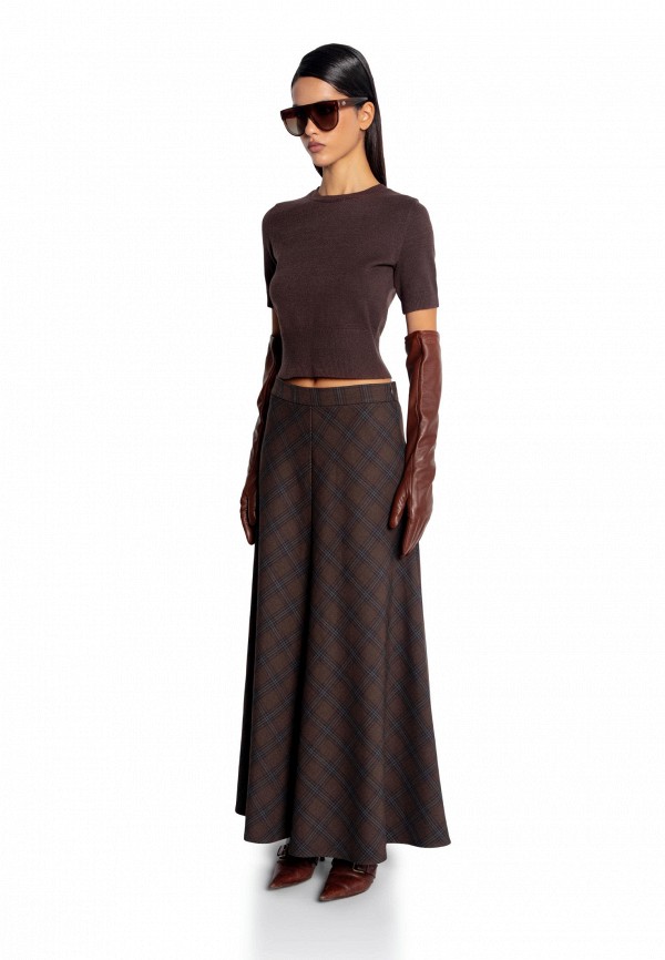 You Wanna Юбка - макси в клетку - фото 5