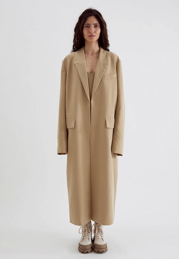 Unique Fabric Пальто однобортное - фото 1