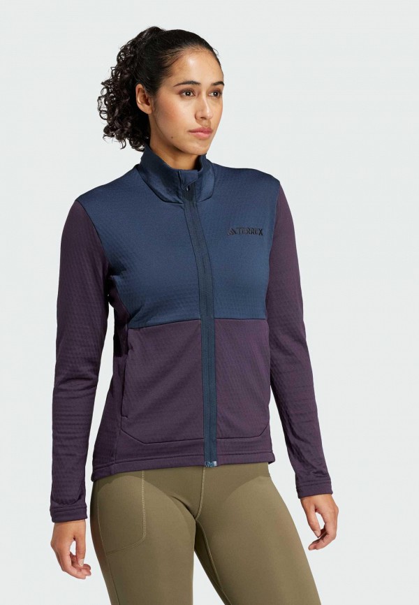 adidas Олимпийка - Terrex Multi Light Fleece Full-Zip - фото 3