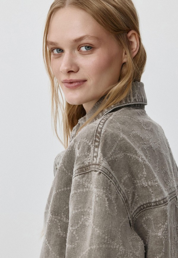 Sela Рубашка джинсовая - фото 4